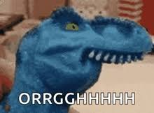 Dinofauro meme: Orrggh